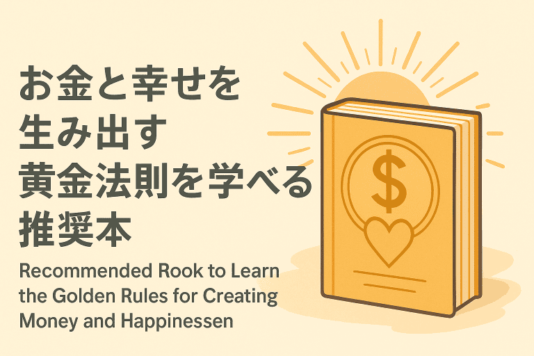 お金と幸せを生み出す黄金法則を学べる推奨本
